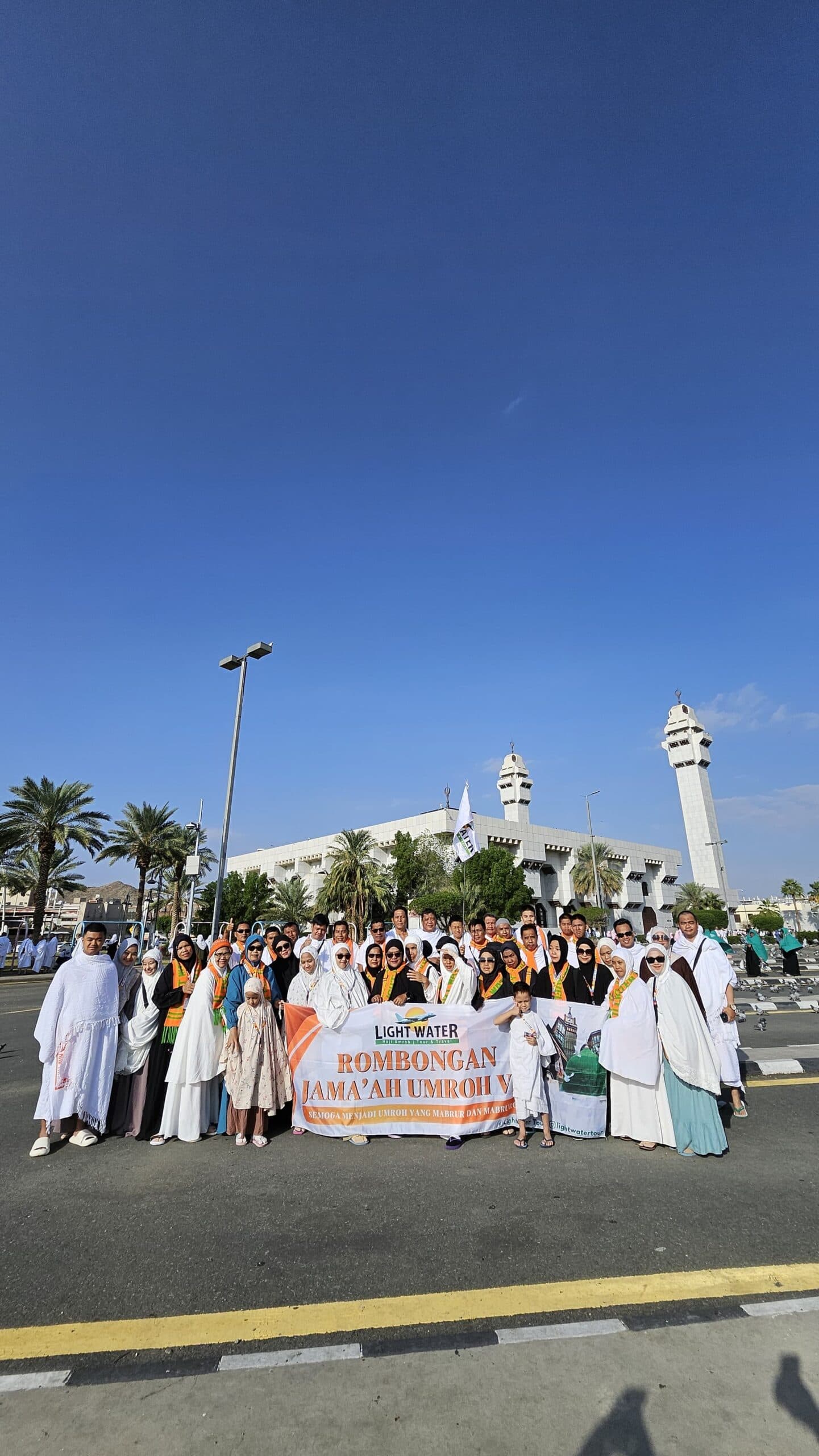 Dokumentasi Jemaah Umroh Jambi di Masjid Nabawi